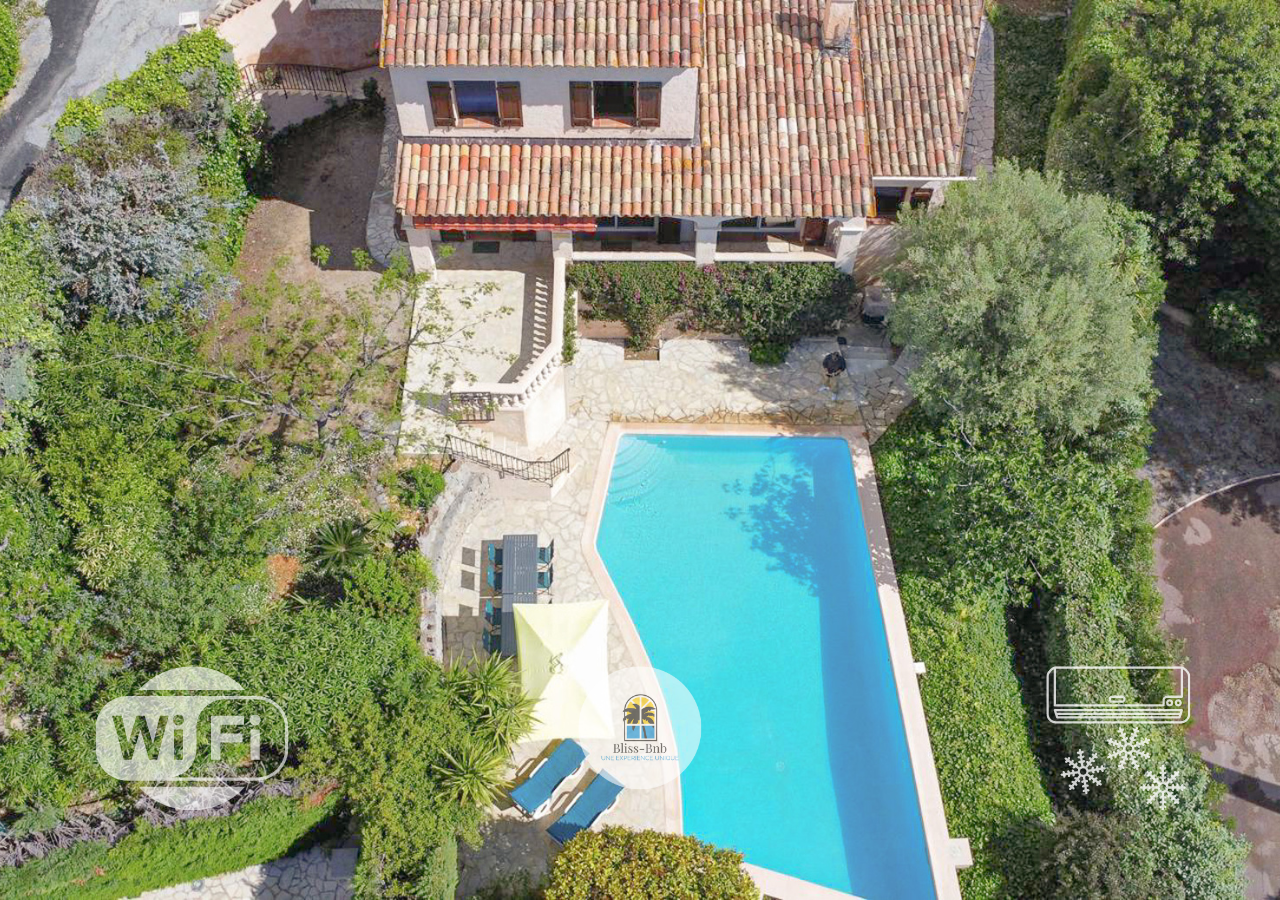 Villa Ma Rosa - vue aérienne